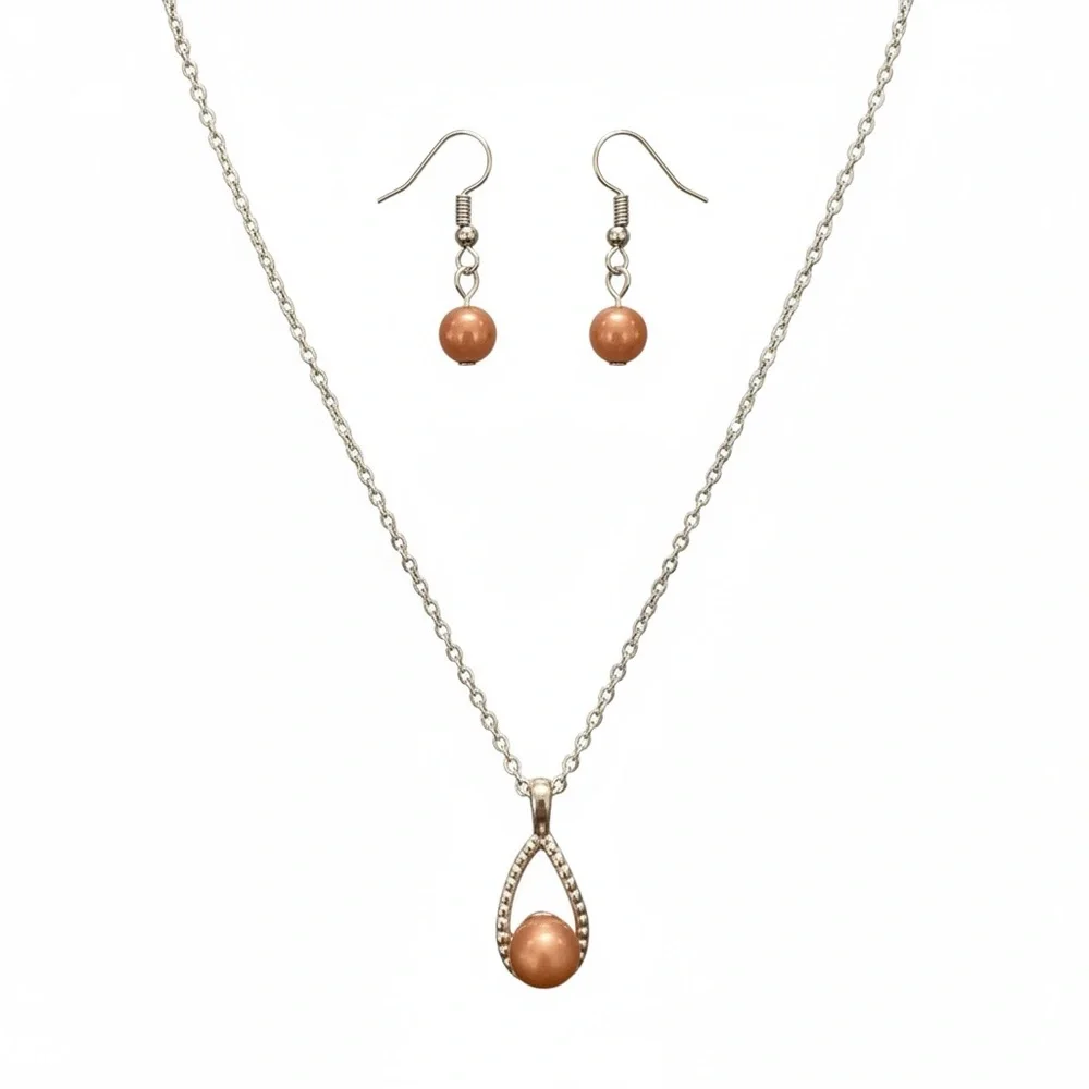 Elegant Pearl Jewelry Set - Picture 1 of 1